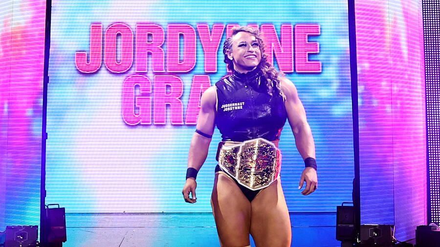 Jordynne Grace. (Photo via: WWE.com)